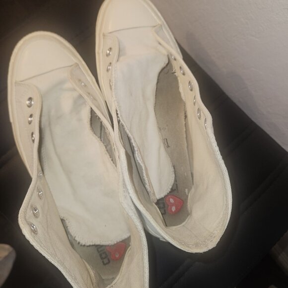 Converse x Comme des Garçons PLAY Chuck 70 - Men’s Size 9 - Picture 2 of 7